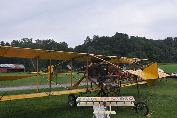 Old Rhinebeck Aerodrome 
Curtiss Pusher Model D