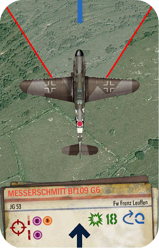 Me Bf 109 G6
Fw Franz Leuffen
JG 53 - White 4
CB/C Damage