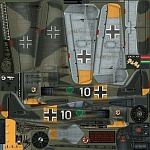 Fw 190A5 1 JG54 Rademacher  33 percent
