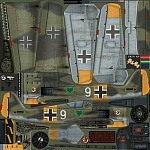 Fw 190A5 1 JG54 Schnoerrer 33 percent