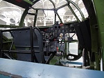 Lancaster cockpit.