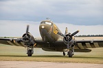 Gathering of Dakotas at Duxford to commemorate D-Day