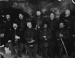 Ferrotype of Officers Image