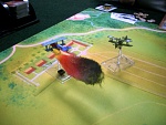 Erik turns in as Marcus's Fokker starts to burn!