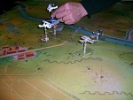 The Entente planes attempt to flank and surround the Fokkers...