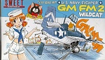 GM FM-2 Wildcat. Sweet Models, 1/144. Box art.