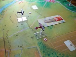 Kaiserschlacht 10 - Obltn. Eduard von Schleich of Jasta 10 (Bryan Gagen) and Ltn. Johann Reinhold of Jasta 11 in the red and blue Albatros D.Va (Carl...