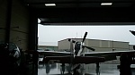 P-51 on a rainy day