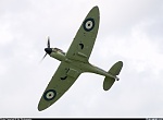 Spitfire flyby.