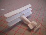 Shapeways Sopwith Tripe in White Strong & Flexible Polished