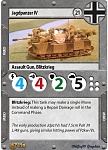 GF9 Tanks game 
German Jagdpanzer IV Card 
 
The early production Jdpz IV with the Pzkw IV gun. The intention was to have the Panther 7.5cm gun, but...