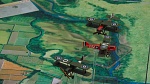 The S.E.5a's were too far behind the Fokkers to help the bomber.