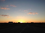 Sunset at Moree