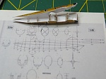 03- Formers glued into half of fuselage