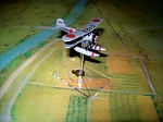 Willow Biplane by F-Toys in 1/144.