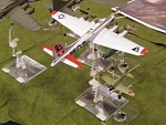 I use tall bomber bases to make  fighter maneuvering easier. The collision`s counted!
