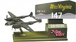 Corgi 1/144 P-38:  miss virginia