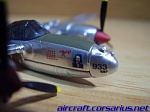 Corgi 1/144 nose art on Bong's P-38 "Margie"