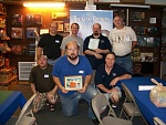 Here we have the whole crew -  
Back Row from Left to Right: Jim, ToddWF (Todd), The Cowman (me), and Jager (Karl) 
Front Row from Left to Right:...