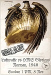 WWII German European Broadcasting postcard 
Turned into a Luftwaffe Propaganda poster 
 
Adapted for BottosCon 2015 
Globe adapted for better view of...