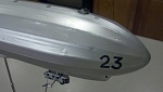 R-23 nose, top gun position