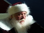 Santa getting ready for 400 kids!