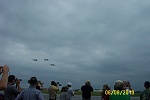 T-6 formation flyover