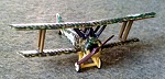 Mario Fucini's twin-gun Hanriot HD-1