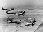 Bristol Beaufighter RAAF Beaufighters in formation flight over Australia