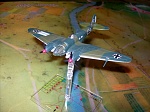 "Postage Stamp Models" Heinkel III in 1/140 scale.