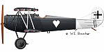 Jasta40 Fokker DVII Ltn Willy Rosenstein