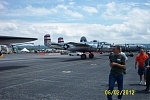 B-25 Panchito & B-29 FIFI