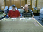 A visitor to the Canberra Games Society, all the way from Canada - and his Father.