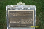 The National Vigilance Park, Ft Meade, MD 
 
Viet Nam plaque. The 138th was the air unit assigned to the unit BobP was with.