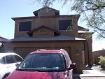 The Arizona Crownharts' neighborhood.