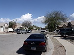 The Arizona Crownharts' neighborhood.