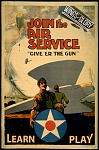 WWI US Air Service Poster 2 
Learn - Earn (Revised) 
 
WoG Logo added