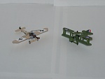 Second set: The old ones. 
Both interesting builds - a monoplane and a pusher!