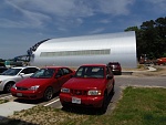 Luftwaffe  hanger  almost covered!