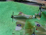 Academy Hawker Tempest Mk V (4). Quite a basic scratch build model, very much a "no frills" kit, not like the models produced by Sweet. After I built...