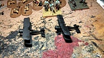 Photos of my first forays into painting for Wings of Glory