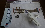 A Flt Camel model and decal sheet kit.