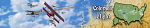 Colorado Flight 
Von Scharf's Personal Banner 
For Jeff's [Von Scharf] use only 
 
Artist and image (Jasta 18 Fokker D.VII vs SPAD XIIIs) unknown.