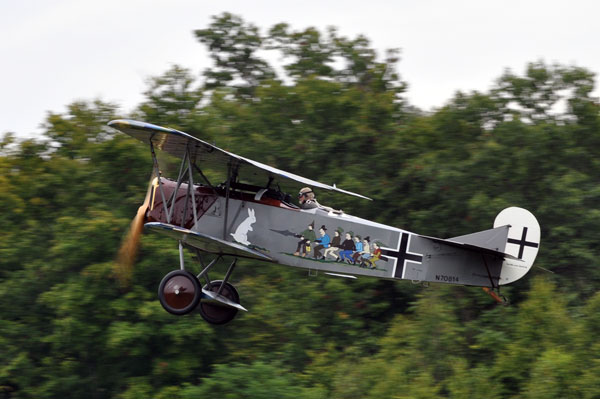 Fokker DVII flying3