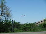 We were late on Sunday and the B-25 were already taking off as we drove in.