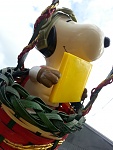 2013 AUG AN OLD WW1 FAVOURITE OF MINE SNOOPY AS BALLOON OBSERVER