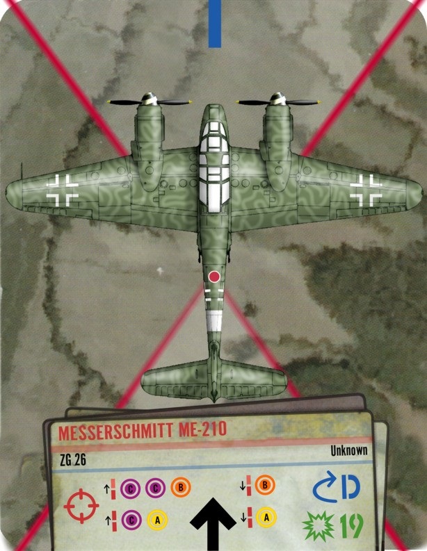 Messerschmitt Me 210, ZG 26, Ukn 02