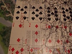 Secret playing cards for escape in WWII