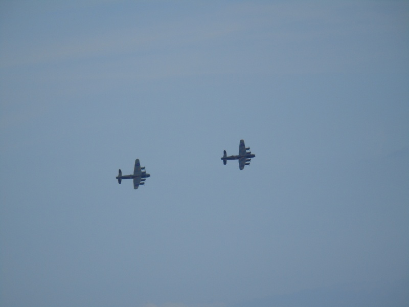 The two Lancasters.