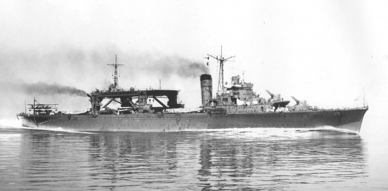 Japanese seaplane carrier Chitose